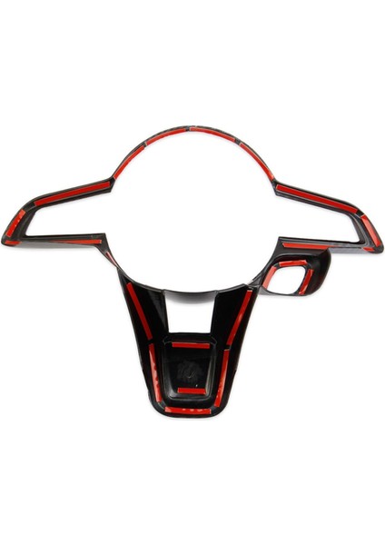 Dodge Hornet Için 2023 2024 Araç Direksiyon Simidi Trim Dekorasyon Kapağı Iç Aksesuarlar, Abs Karbon Fiber (Yurt Dışından) fırsatları