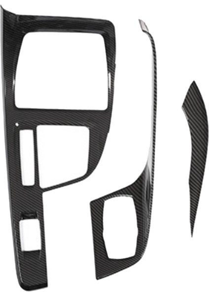 Araç Merkezi Kontrol Dişli Vites Paneli Kapak Bmw X1 F48 2016-2021 Lhd Için Multimedya Panel Trim Sticker Karbon Fiber (Yurt Dışından)