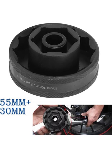 Ducati Için 55MM+30MM Tekerlek Somunu Soket Aracı 1098 1198 1199 Multistrada Diavel (Yurt Dışından) indirimleri