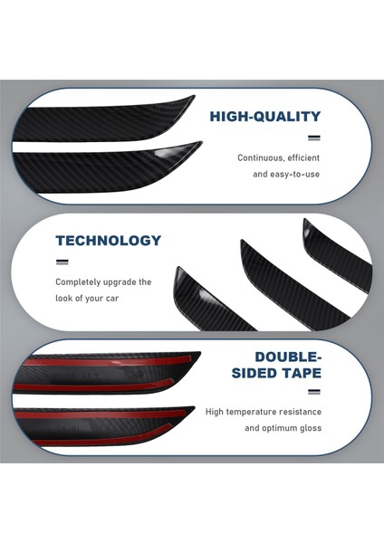 4pcs Dış Dış Kapı Kasesi Koruma Kapağı Byd Dolphin Için Trim Karbon Fiber Renk (Yurt Dışından) indirimleri