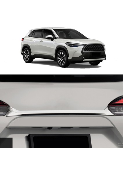 2020 Için 2x Toyota Corolla Çapraz Araba Kuyruk Kapağı Arka Bagaj Kapak Kalıp Kapağı Döşeme (Yurt Dışından) fiyatları