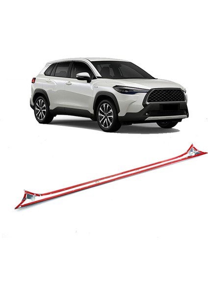 2020 Için 2x Toyota Corolla Çapraz Araba Kuyruk Kapağı Arka Bagaj Kapak Kalıp Kapağı Döşeme (Yurt Dışından) indirimleri