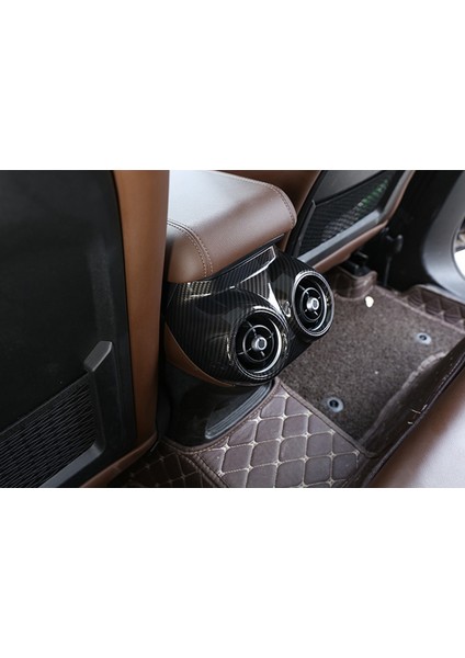 Alfa Romeo Stelvio Için Araba Arka Egzoz Havalandırma Dekoratif Çerçeve 2017-2020 Karbon Fiber (Yurt Dışından) modelleri