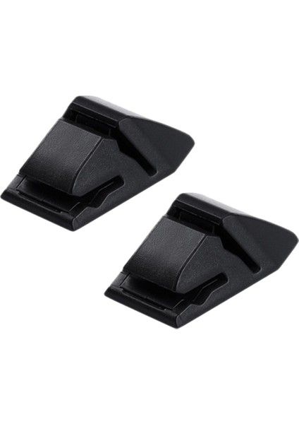 2x Çok Fonksiyonlu Kart Bilet Tutucu Otomatik Araba Kimliği Ic Klip Siyah Gösterge Tablosu Kapı Yapıştırıcı Klipsleri Araba Stil (Yurt Dışından)