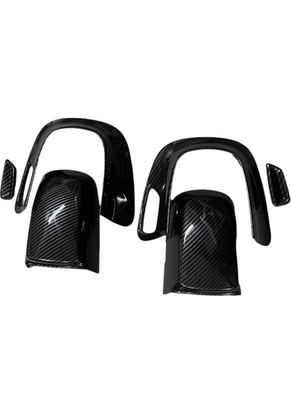 6pcs/set Araba Iç Koltuk Başlık Başlık Paneli Trim Kapak Koruyucusu Mercedes Benz C Sınıfı W206 Glc X254 Eqs Eqe (Yurt Dışından)