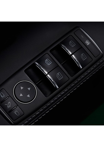 7pcs Araç Krom Iç Kapı Anahtarı Tesla Model S / x Aksesuarları Için Düzenleme Düzenlemeleri (Yurt Dışından) fırsatları