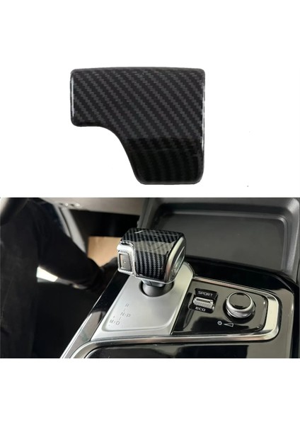Isuzu D-Max 2023 2024 Lhd Abs Karbon Fiber Dişli Vites Düğmesi Kapak Trim Arabası Iç Aksesuarları (Yurt Dışından) modelleri