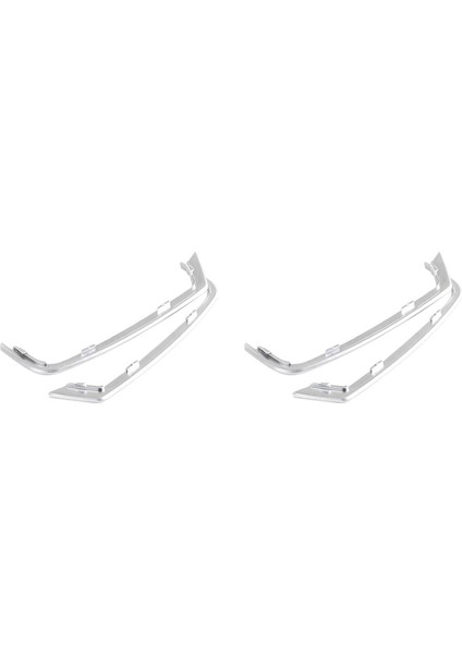 Bmw 5 Serisi F10 F11 2011-2013 Abs Krom Kapı Hoparlörleri Çerçevesi Için 4pcs Kapı Tweeter Yuva Çıkartmaları Çıkartmalar (Yurt Dışından)