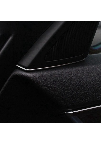Bmw 5 Serisi F10 F11 2011-2013 Abs Krom Kapı Hoparlörleri Çerçevesi Için 4pcs Kapı Tweeter Yuva Çıkartmaları Çıkartmalar (Yurt Dışından) modelleri