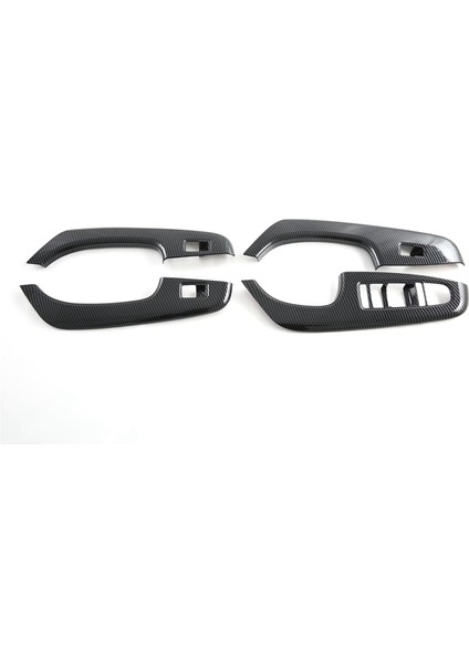 Araba Pencere Asansör Anahtarı Düğmesi Kapak Iç Kapı Koltuk Tesisi Trim Panel Byd Cout / Byd Atto 4 Için Karbon Fiber Renk (Yurt Dışından) fiyatları