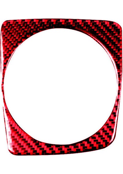 Honda Civic 8th 06-11 Kırmızı Karbon Fiber Otomatik Dişli Vites Çerçevesi Kapak Trim (Yurt Dışından) modelleri