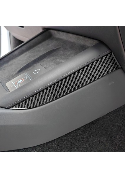 Tesla Model 3 Için Yumuşak Karbon Fiber Highland 2024 Merkez Konsol Kablosuz Şarj Yan Kapak Döşeme Aksesuarları (Yurt Dışından) indirimleri