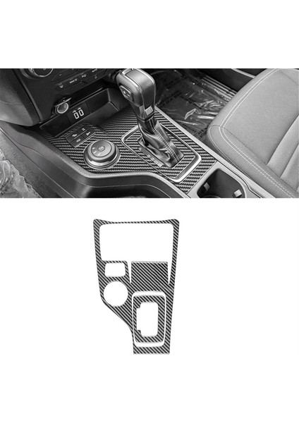 Ford Ranger Için 2019-2022 Karbon Fiber Merkezi Konsol Dişli Vites Paneli Çerçevesi Kapak Trim Iç Aksesuarlar (Yurt Dışından) fırsatları