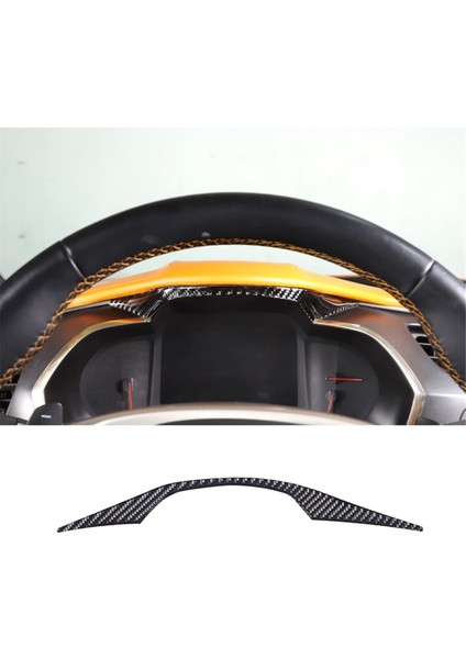 Corvette C7 Için 2014-2019 Yumuşak Karbon Fiber Otomobil Gösterge Tablosu Panel Şeritleri Enstrüman Kapak Döşeme Sticker Aksesuarları (Yurt Dışından) fırsatları