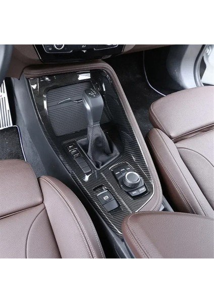 Araç Merkezi Kontrol Dişli Vites Paneli Kapak Bmw X1 F48 2016-2021 Lhd Için Multimedya Panel Trim Sticker Karbon Fiber (Yurt Dışından) fiyatları