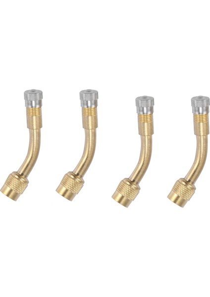 4 Pcs 135 Derece Hava Lastik Valfi Uzatma Adaptörü Motosiklet Arabaları Için Uzun Şey (Yurt Dışından)