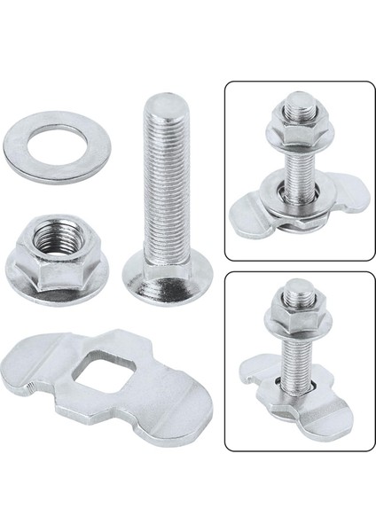 L Track Dişli Saplama Bağlantı Parçaları L Track Rays, Gümüş ile Kullanılan L-Track Dişli Çift Saplama Tabet Bağlantısı Down (Yurt Dışından) modelleri