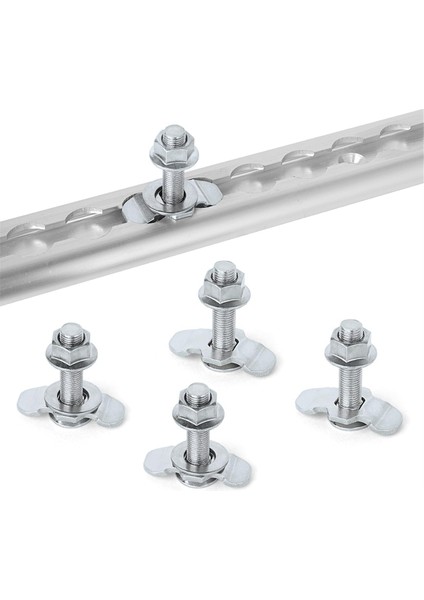 L Track Dişli Saplama Bağlantı Parçaları L Track Rays, Gümüş ile Kullanılan L-Track Dişli Çift Saplama Tabet Bağlantısı Down (Yurt Dışından) indirimleri