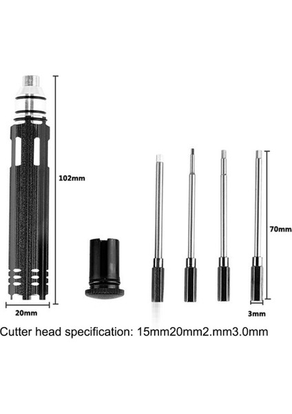 2x 4 In 1 Emax Altıgen Soket Tornavida Set Hex Sürücüsü H1.5 H2.0 2.5 H3.0mm Modelleme Rc Düzlemi Için Yapım Araçları (Yurt Dışından) fırsatları