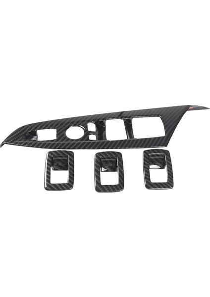 Araba Penceresi Cam Kaldırma Anahtarı Düğmeleri Çerçeve Dekorasyon Kapağı Bmw X3 X4 F25 F26 2011-2017 Karbon Fiber (Yurt Dışından) indirimleri