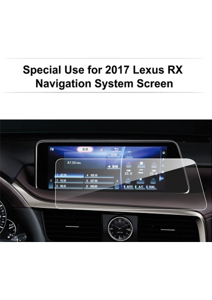 2016 2017 2018 Lexus RX300 RX350 RX450 12.3 Inç Radyo Gps Navigasyon Dokunmatik Ekran Koruyucusu Için Temperli Cam Film (Yurt Dışından) fırsatları