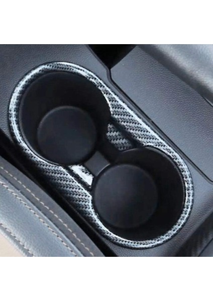 1pcs Araba Ön Su Bardağı Tutucu Çerçeve Dekorasyon Kapağı Mg Zs 2017-2020 Aksesuarları Karbon Fiber Rengi (Yurt Dışından) modelleri