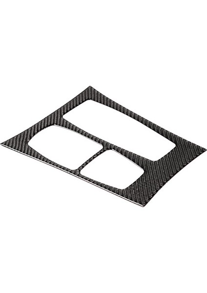 Bmw X5 E70 X6 E71 2010-2013 Rhd Için Araba Yumuşak Karbon Fiber Merkezi Kontrol Dişli Vites Paneli Kapak Kapağı (Yurt Dışından)