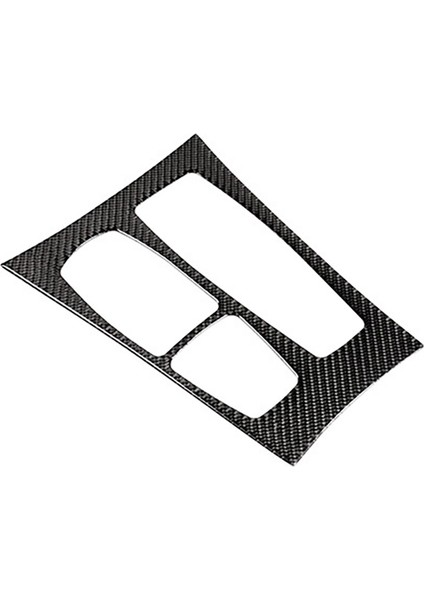 Bmw X5 E70 X6 E71 2010-2013 Rhd Için Araba Yumuşak Karbon Fiber Merkezi Kontrol Dişli Vites Paneli Kapak Kapağı (Yurt Dışından) fiyatları
