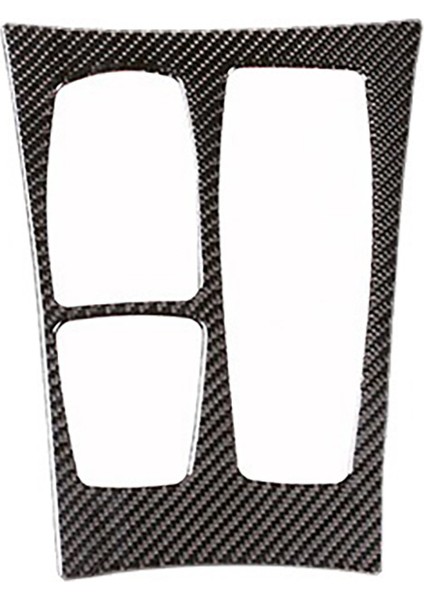 Bmw X5 E70 X6 E71 2010-2013 Rhd Için Araba Yumuşak Karbon Fiber Merkezi Kontrol Dişli Vites Paneli Kapak Kapağı (Yurt Dışından) modelleri