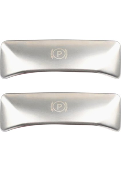 2x Araba P Düğmesi Ayak Fren Yayın Anahtarı Dekorasyon Çıkartmaları Mercedes Benz E Sınıfı W212 C Sınıfı W204 Glk (Yurt Dışından)