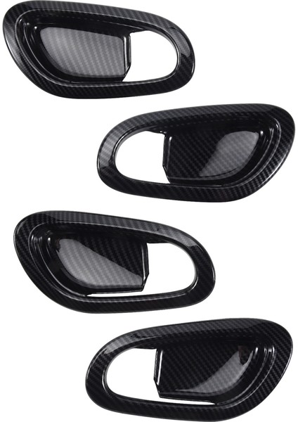 Nissan Navara Için NP300 2016-2021 Karbon Fiber Araç Iç Kapı Koyu Kart Koruyucu Çerçeve Kapak Döşeme Sticker Aksesuarları (Yurt Dışından) modelleri