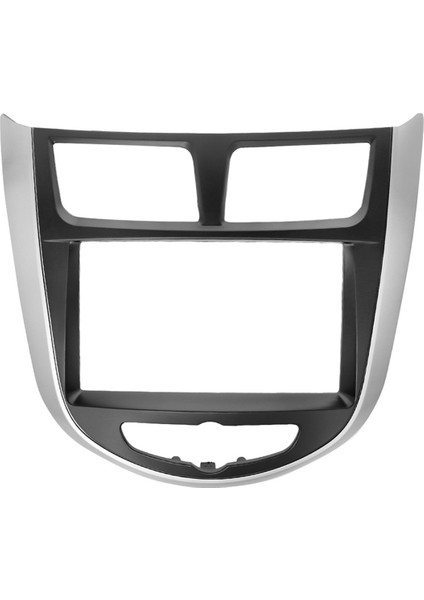 7 / 6.5 Inç 2 Dın Araba Gösterge Tablosu Çerçeve Radyo Fasya Mp5 Hyundai I-25 / Accent / Solaris / Verna 2010+ Için Panel (Yurt Dışından) indirimleri