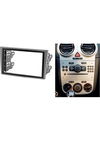 2 Din Araba Radyo Fasyası Opel Vectra Astra Zafira Kurulumu Montaj Kiti DVD Oyuncu Plakası Fasya Panel Ses Kapağı (Yurt Dışından) modelleri