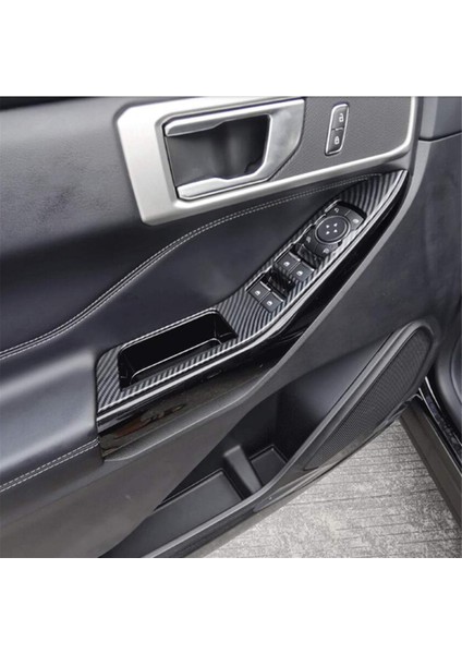 Araba Kapısı Pencere Panel Kapağı Ford Explorer Için Trim Karbon Fiber 2020 2021 2022 2023 Iç Aksesuarlar (Yurt Dışından) modelleri