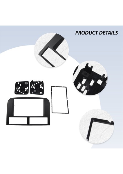 Jeep Grand Cherokee Için Araba Radyosu Fasyası 1999-2005 Panel Dash Kit Trim Fasya Plakası Stereo Konsol Kapağı Çerçeve Adaptör (Yurt Dışından) indirimleri