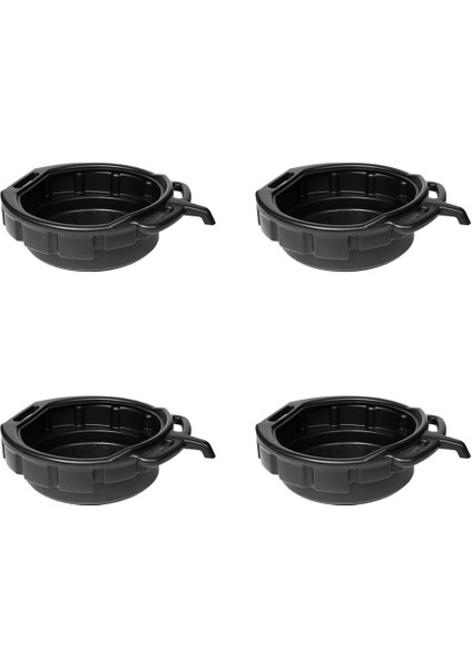 4x 10L Yağ Drenaj Tavası Atık Motor Yağ Toplayıcısı Tank Şanzıman Yağ Şey Tepsisi Onarım Araçı Yakıt Sıvı Değiştirme Garaj Aracı (Yurt Dışından)