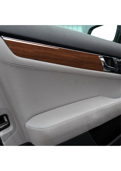 4pcs Iç Kapı Paneli Kapak Benz C Sınıfı W204 2007-2013 Için Kahverengi Ahşap Tahıl (Yurt Dışından) indirimleri