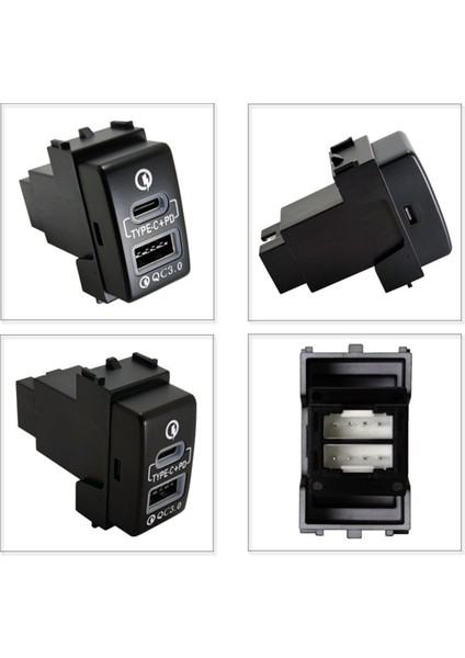 Araba Type-C Pd Qc3.0 Arayüz Soketi Hızlı Şarj Araç Şarj Cihazı Infiniti Için Araç Şarj Cihazı QX80 M35 G37 FX35 EX25 Esq (Yurt Dışından) fırsatları