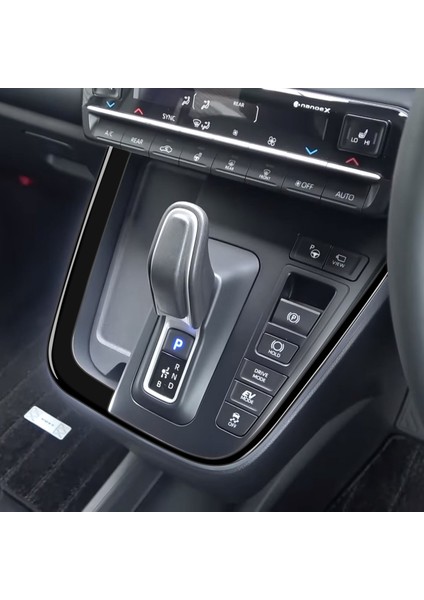 Toyota Noah Voxy 90 Serisi 2022 2023 Karbon Fiber Merkezi Dişli Vites Vites Paneli Çerçevesi Kapak Trim Değiştirme Vites Dış Çerçeve (Yurt Dışından) modelleri