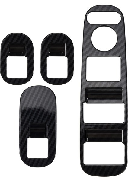 Honda Hrv Hrv Hr-V Vezel 2014-2020 Karbon Fiber Kapı Kolu Pencere Asansör Anahtarı Panel Kapak Trim Dekoratör Aksesuarları (Yurt Dışından) modelleri