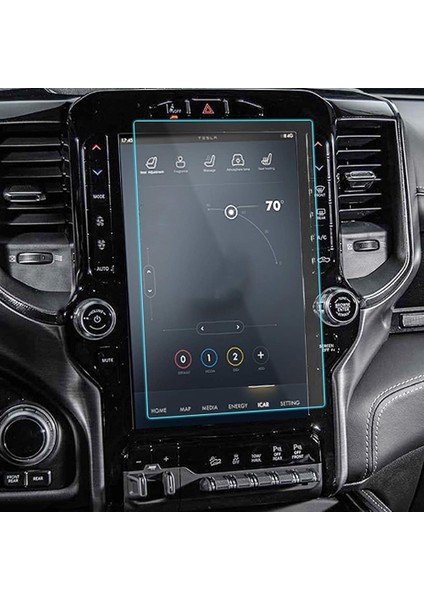 2019 Için 2020 2021 Dodge Ram 1500 2500 3500 12 Inçlik Araba Navigasyonu Dokunmatik Ekran Ekran Temperli Cam Koruyucusu Film (Yurt Dışından) fiyatları