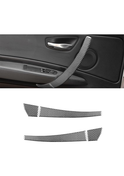 Bmw 1 Serisi Için Karbon Fiber E87 E81 E82 2008-2013 Iç Kapı Kolu Paneli Döşeme Iç Aksesuarları (Yurt Dışından) fırsatları