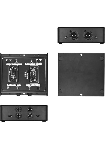 Di-2 Ses Izolatör Pasif Audio Di Box Audio Gürültü Iptali Gitar Izolatör Direnç Anti-Gürültü Ses Dönüştürücü (Yurt Dışından) indirimleri
