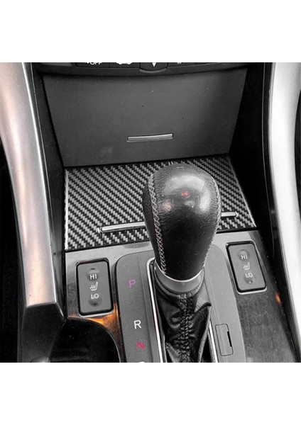 Acura Tsx 2009-2014 Için Lhd Karbon Fiber Merkezi Konsol Saklama Kutusu Güç Kapağı Trim Iç Aksesuarlar (Yurt Dışından) indirimleri