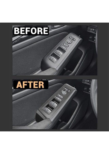 Acura Integra 2023 2024 Lhd Aksesuarlar Için Araç Penceresi Asansör Trim Anahtar Panel Kapak Döşeme Karbon Fiber (Yurt Dışından) modelleri