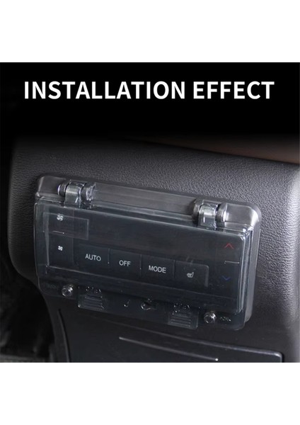 Haval H9 2024 2025 Klima Anahtarı Koruma Aksesuarları Için Araba Arka Klima Paneli Anti Kick Kapak (Yurt Dışından) fırsatları