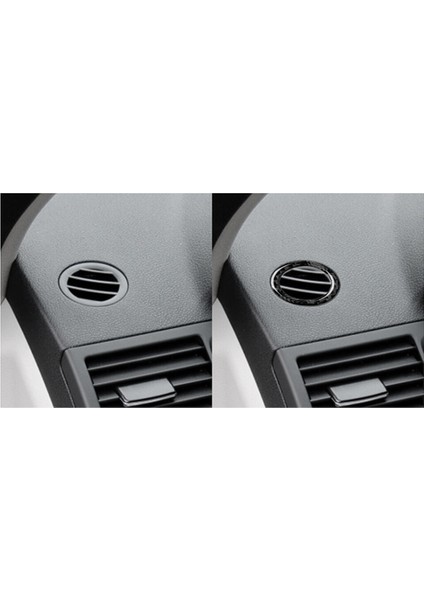Mercedes-Benz C Sınıfı W204 07-10 Karbon Fiber Üst Hava Havalandırma Outlet Trim (Yurt Dışından) modelleri