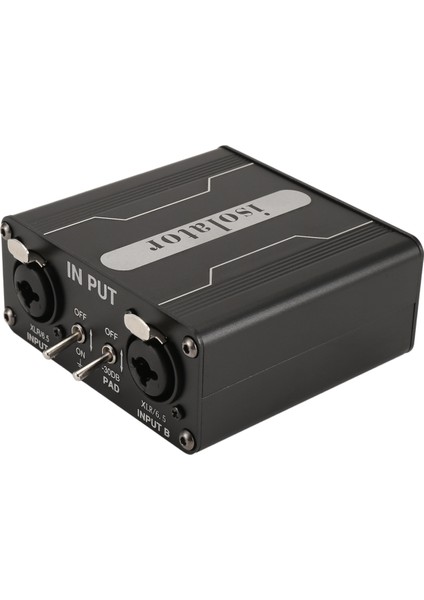 GX200 Audio Izolatör Çift Kanal 6.5 Xlr Mikser Ses Izolatörü Akım Ses Gürültü Mikrofonu Mikrofon Ortak Toprak Filtresi (Yurt Dışından) fiyatları