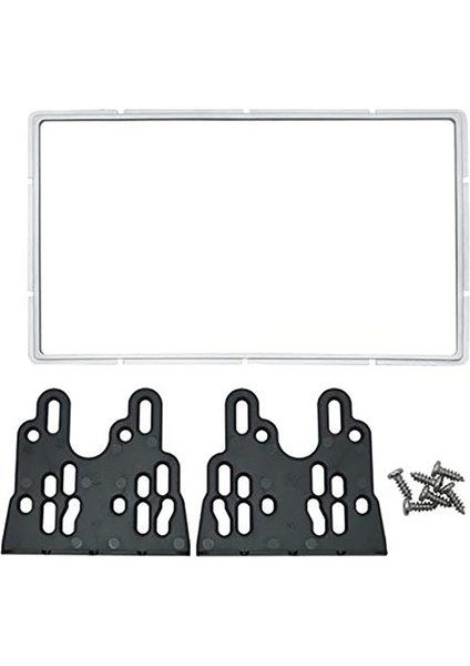 2x 2din Araba DVD Radyo Fasya Çerçeve Gösterge Tablosu Panel Montaj Kurulumu Takım Kiti Peugeot Için 308/408 Araba Stilini (Yurt Dışından) indirimleri