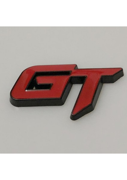 Ford Mustang Focus Için 2x 3D Gt Logo Araba Sticker 2 3 Fiesta Ranger Mondeo Mk2 Kırmızı+Siyah ve Kırmızı+Gümüş (Yurt Dışından) indirimleri